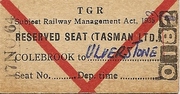 Tasman Limited ticket
